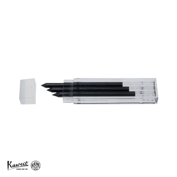画像1: KAWECO カヴェコ 替芯　5B　5.6mm (3本) ブラック 【標準小売価格：900円】 (1)