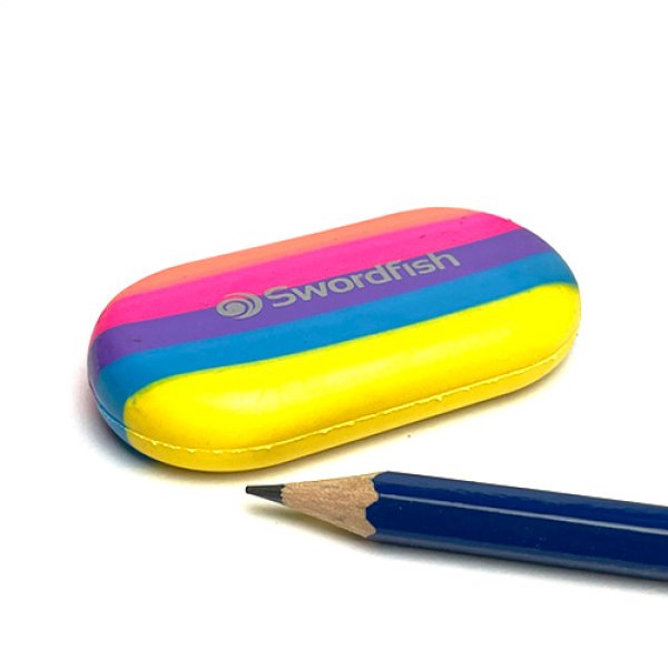画像1: Snopake スノーペイク　ストライピー 消しゴム【標準小売価格：200円】 (1)