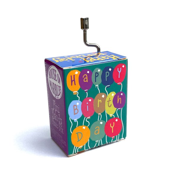 画像1: HOUSE OF MARBLES ハウスオブマーブル ミニ ミュージックボックス [ハッピーバースデー] 【標準小売価格：1,700円】 (1)