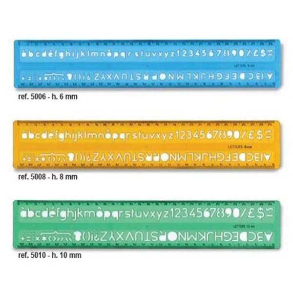 画像1: ARDA アルダ ステンシル・ルーラー【標準小売価格：900円】 (1)