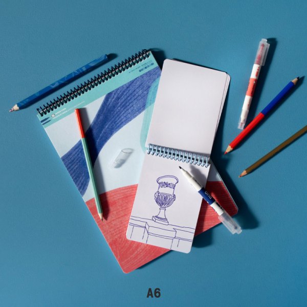 画像18: PAPIER TIGRE パピエティグル スケッチブック [ DUO ] 【標準小売価格：[A4] 3,000円  [A5] 2,200円  [A6] 1,800円】 (18)