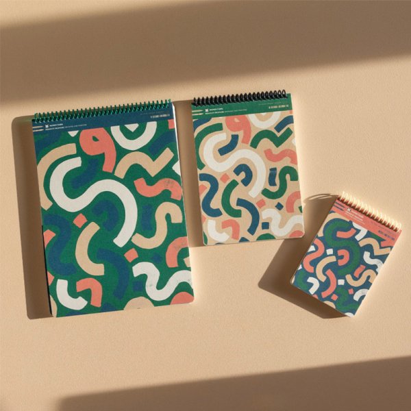 画像1: PAPIER TIGRE パピエティグル ペインティングブック [ MUSHI ] 【標準小売価格：[A4] 3,000円  [A5] 2,200円  [A6] 1,800円】 (1)