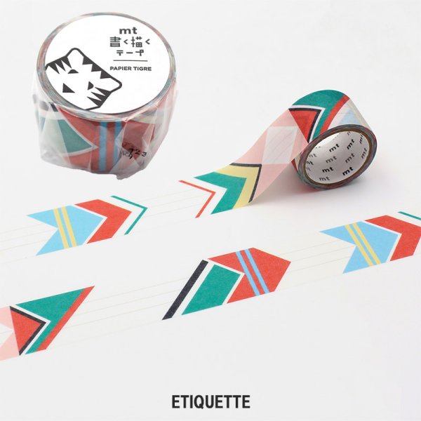 画像1: PAPIER TIGRE パピエティグル マスキングテープ 25mm(書く描くテープ)【標準小売価格:300円】 (1)