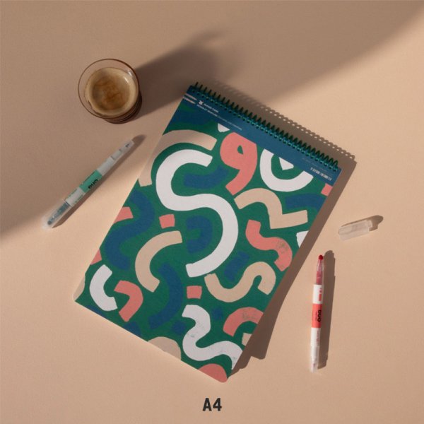 画像7: PAPIER TIGRE パピエティグル ペインティングブック [ MUSHI ] 【標準小売価格：[A4] 3,000円  [A5] 2,200円  [A6] 1,800円】 (7)