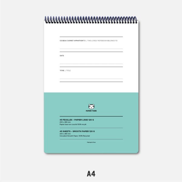 画像3: PAPIER TIGRE パピエティグル スケッチブック [ DUO ] 【標準小売価格：[A4] 3,000円  [A5] 2,200円  [A6] 1,800円】 (3)